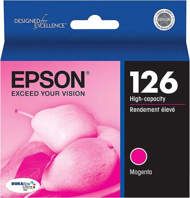 Main image of EPSON DURABrite Ultra 126 T126320-S Ink Cartridge, High Capacity Magenta
