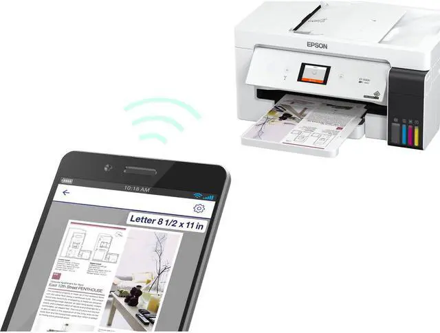 Alt view image 5 of 8 - EPSON EcoTank ET-15000 All-in-One Cartridge-Free Supertank Printer