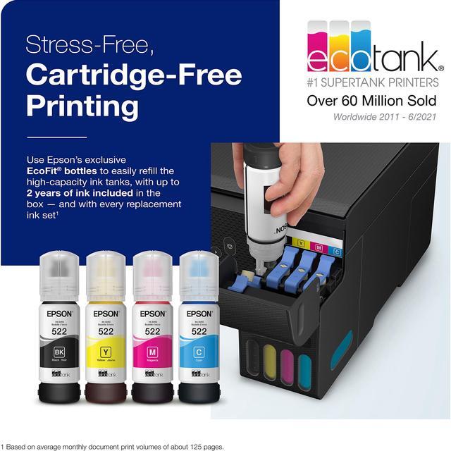 Alt view image 4 of 8 - Epson EcoTank® ET-2800 AIO Black Printer Home Office