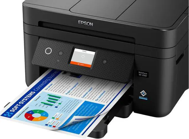 Alt view image 9 of 20 - Epson WorkForce WF-2960 All In One Printer