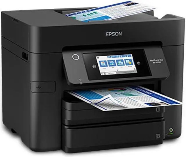 Alt view image 5 of 9 - Epson WorkForce Pro WF-4830 Wireless All-in-One Printer - Refurbished 1-Year Limited Warranty