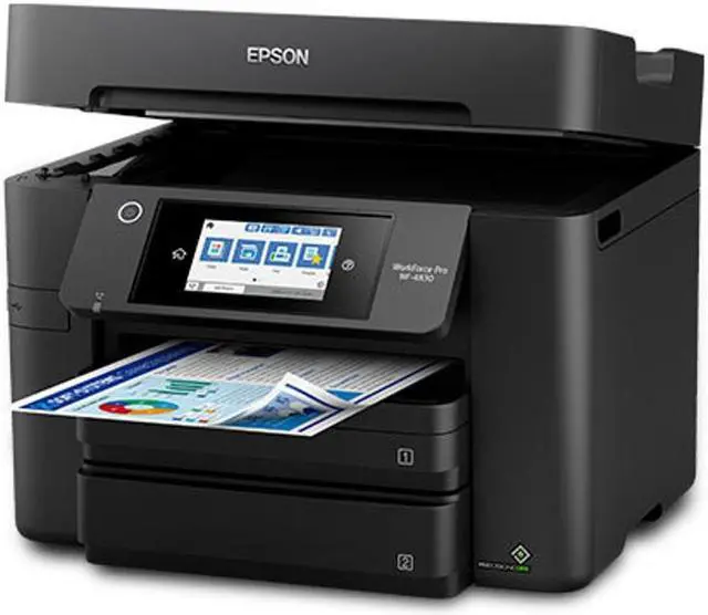Alt view image 6 of 9 - Epson WorkForce Pro WF-4830 Wireless All-in-One Printer - Refurbished 1-Year Limited Warranty