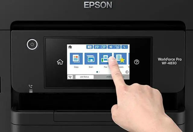 Alt view image 7 of 9 - Epson WorkForce Pro WF-4830 Wireless All-in-One Printer - Refurbished 1-Year Limited Warranty