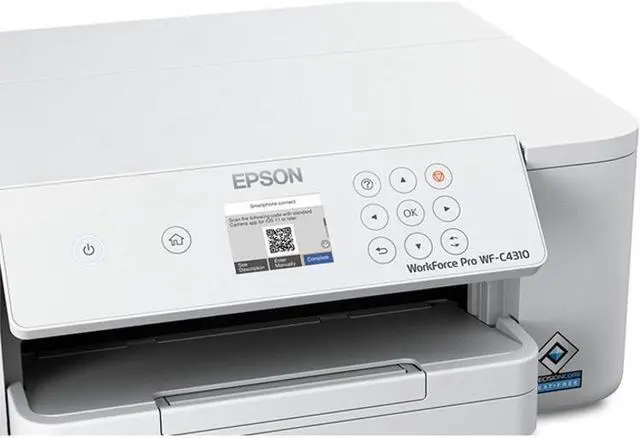 Alt view image 5 of 7 - Epson WorkForce Pro WF-C4310 Desktop Wireless Color Inkjet Printer C11CK18201
