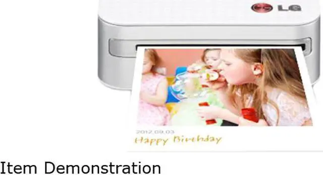 Alt view image 7 of 7 - LG PD233 Pocket Photo Printer - Zink