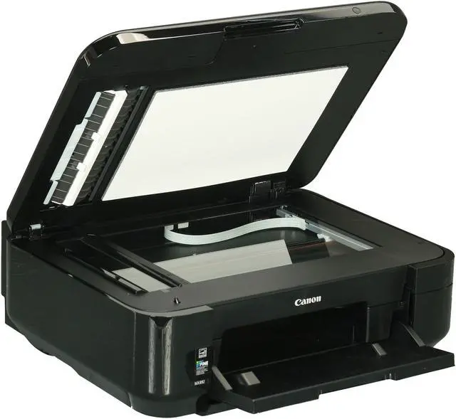 Alt view image 7 of 10 - Canon PIXMA MX892 Up to 12.5 ipm (ESAT) Black Print Speed 9600 x 2400 dpi Color Print Quality Wireless LAN (IEEE 802.11b/g/n) InkJet MFP Color Printer