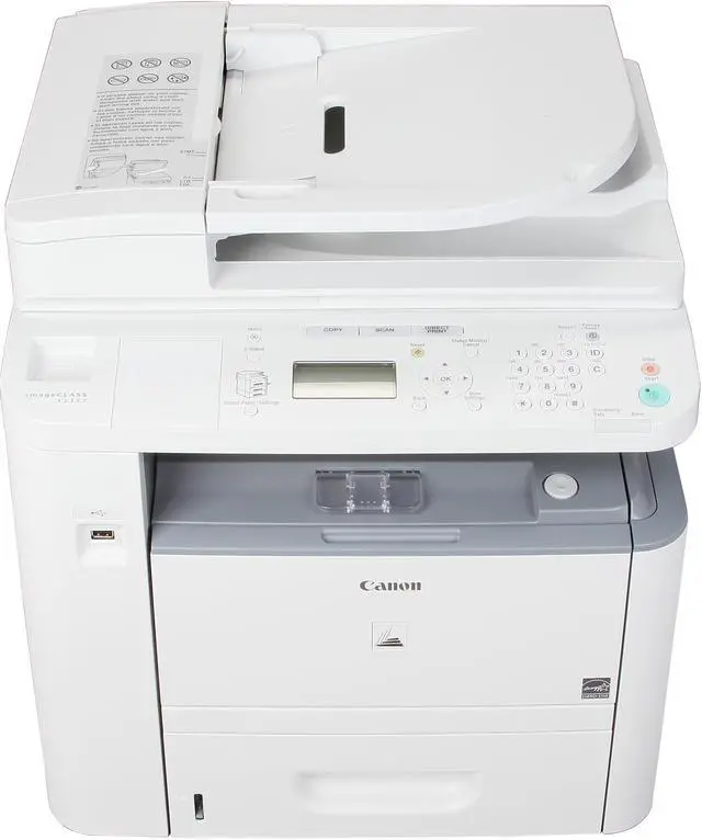 Alt view image 6 of 10 - Canon imageCLASS D1320 Monochrome Multifunction laser printer with Duplex printing, 35 ppm