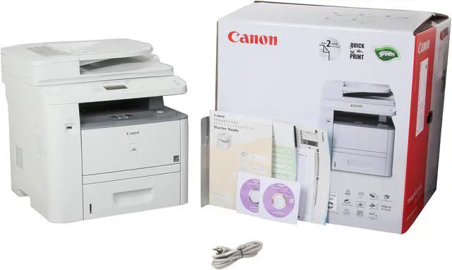 Alt view image 10 of 10 - Canon imageCLASS D1320 Monochrome Multifunction laser printer with Duplex printing, 35 ppm