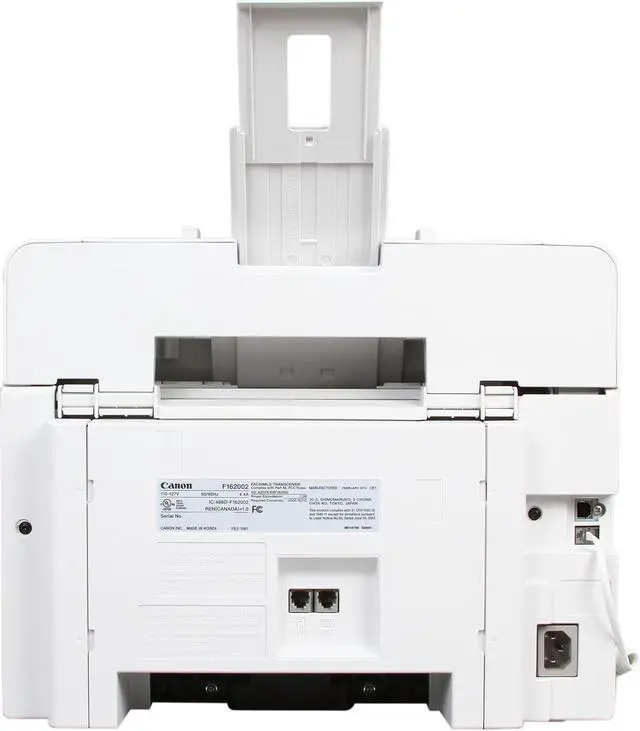 Alt view image 4 of 8 - Canon FAXPHONE L100 (5258B001AA) 33.6Kbps Monochrome Laser Fax Machine