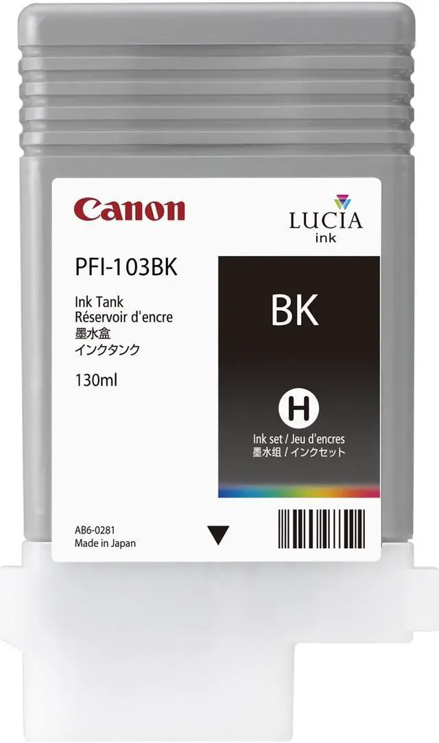 Main image of Canon PFI-103 Ink Cartridge - Black
