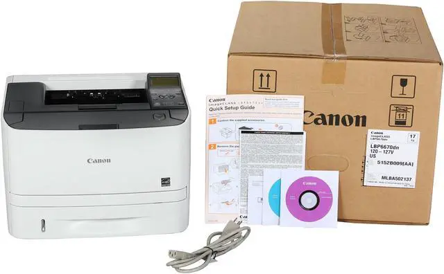 Alt view image 9 of 9 - Canon imageCLASS LBP6670dn Duplex 2400 dpi x 600 dpi USB mono Laser Printer