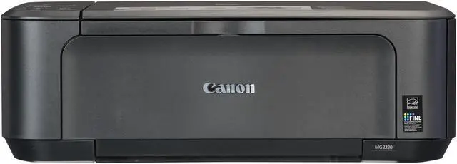 Alt view image 2 of 9 - Canon PIXMA MG2220 w/ PP-201 ESAT: 8.4 ipm Black Print Speed 4800 x 1200 dpi Color Print Quality USB InkJet MFP Color Printer