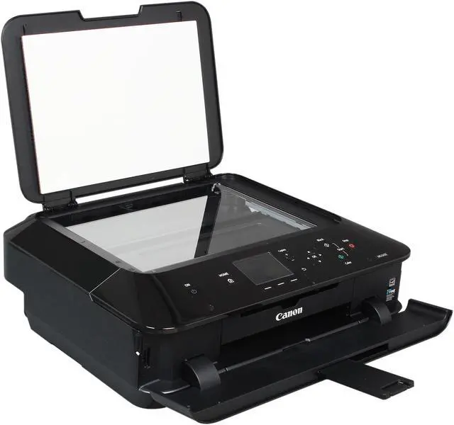 Alt view image 6 of 9 - Canon PIXMA MG5420 (Black) Wireless Color Multifunction Inkjet Printer