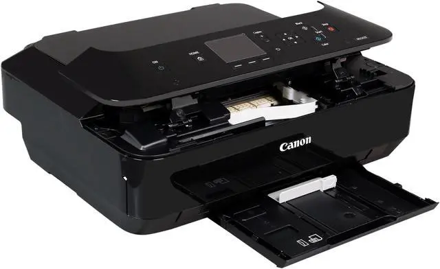 Alt view image 8 of 9 - Canon PIXMA MG5420 (Black) Wireless Color Multifunction Inkjet Printer