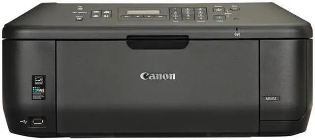 Alt view image 2 of 9 - Canon PIXMA MX452 Wireless Color Multifunction Inkjet Printer