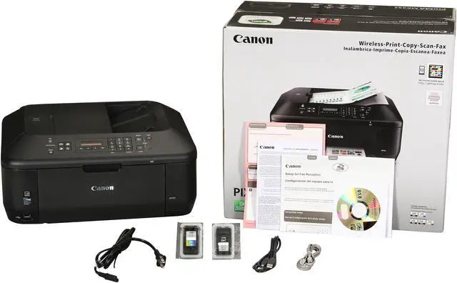 Alt view image 9 of 9 - Canon PIXMA MX452 Wireless Color Multifunction Inkjet Printer
