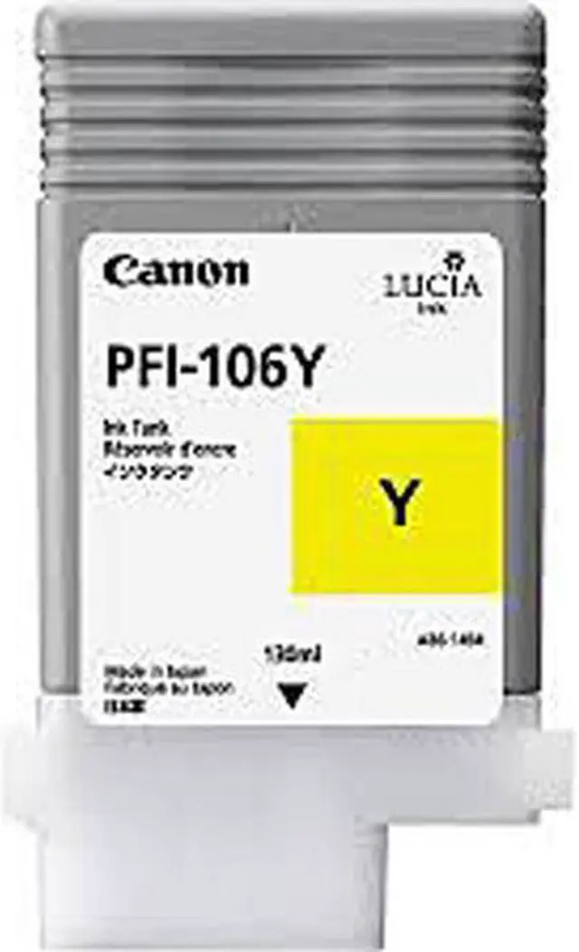 Canon PFI-106 インク Canon PFI-106 Ink Cartridge - Yellow - Newegg.com