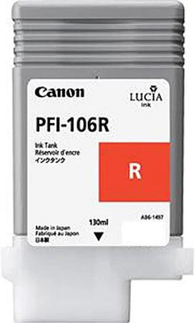 Main image of Canon PFI-106 Ink Cartridge - Red