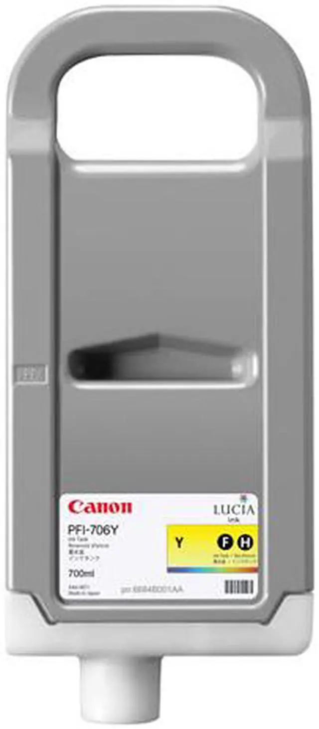 Main image of Canon PFI-706 High Yield Ink Cartridge - Yellow