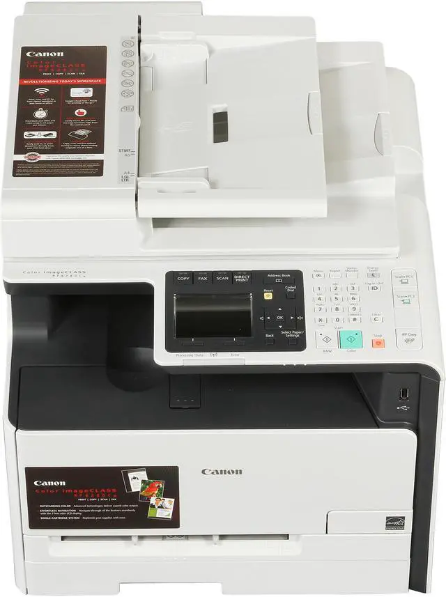 Alt view image 4 of 11 - Canon imageCLASS MF8280CW wireless Color Multifunction laser printer, 14 ppm