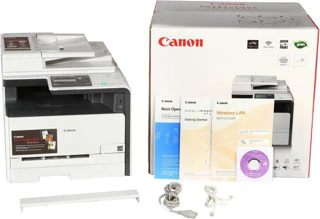 Alt view image 11 of 11 - Canon imageCLASS MF8280CW wireless Color Multifunction laser printer, 14 ppm