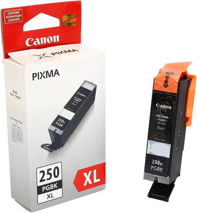 Alt view image 5 of 5 - Canon PGI-250 XL High Yield Ink Cartridge - Pigmented Black