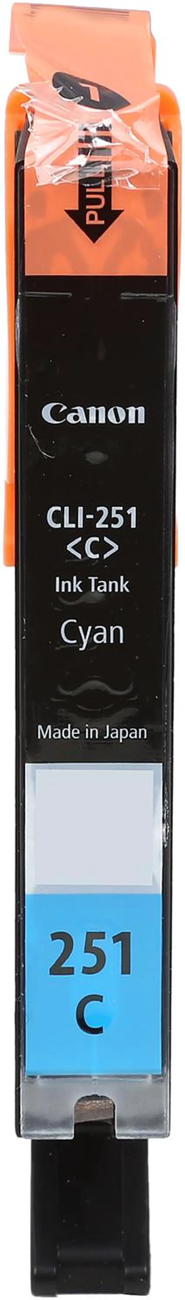 Alt view image 4 of 5 - Canon CLI-251 Ink Cartridge - Combo Pack - Black/Cyan/Magenta/Yellow