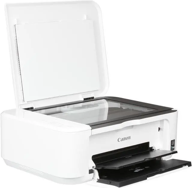 Alt view image 7 of 8 - Canon PIXMA MG3520 Wireless Photo All-in-One Inkjet Printer, White