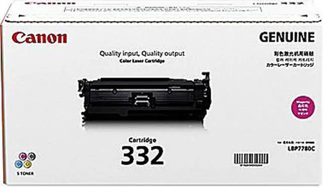 Alt view image 3 of 3 - Canon 332 Toner Cartridge - Magenta