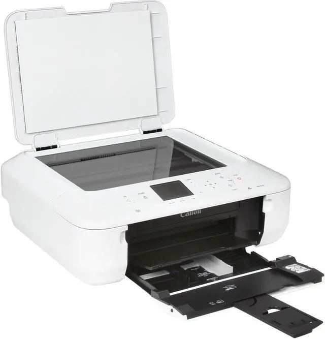 Alt view image 6 of 7 - Canon PIXMA MG5520 (White) Wireless Color Multifunction Inkjet Printer