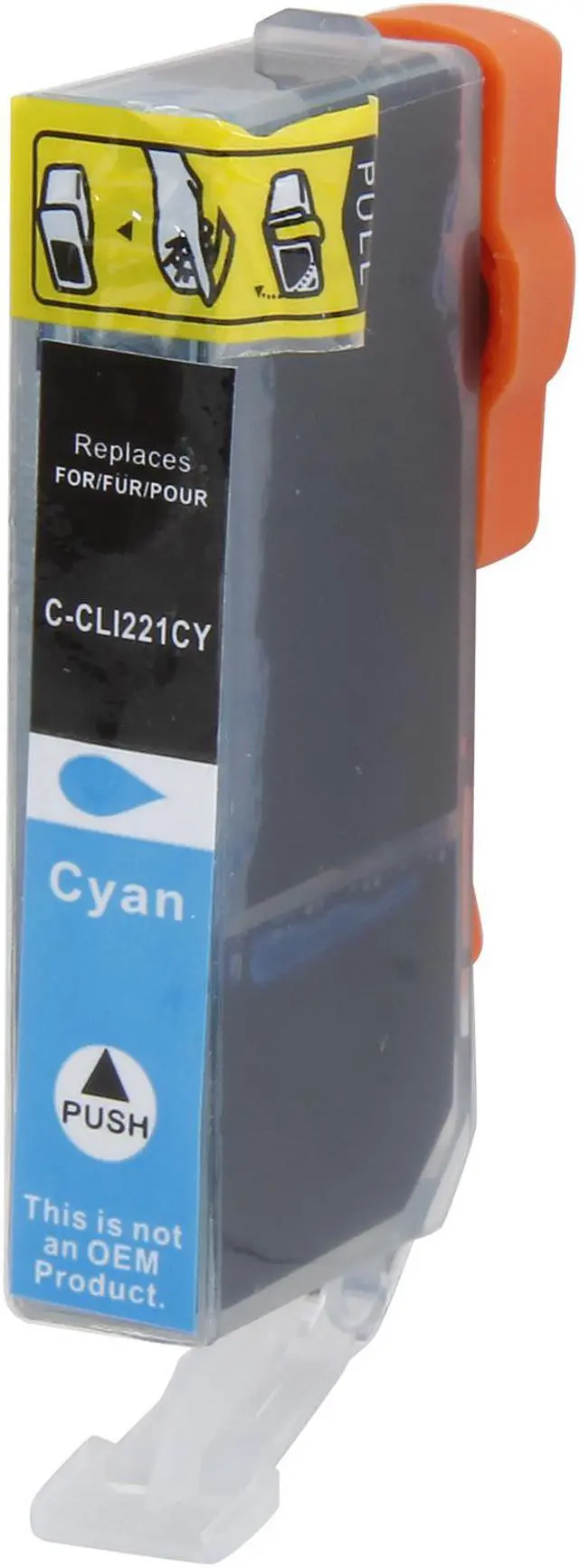 Alt view image 2 of 5 - Green Project Compatible Ink Cartridge Replacement for Canon PGI220 & CLI221 (4 PGI220 & 2 Black, 2 Cyan, 2 Magenta, 2 Yellow CLI221) 12 Pack