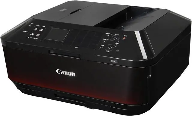 Alt view image 2 of 9 - Canon PIXMA MX922 9600 x 2400 dpi USB/Wireless All-in-one InkJet Color Printer