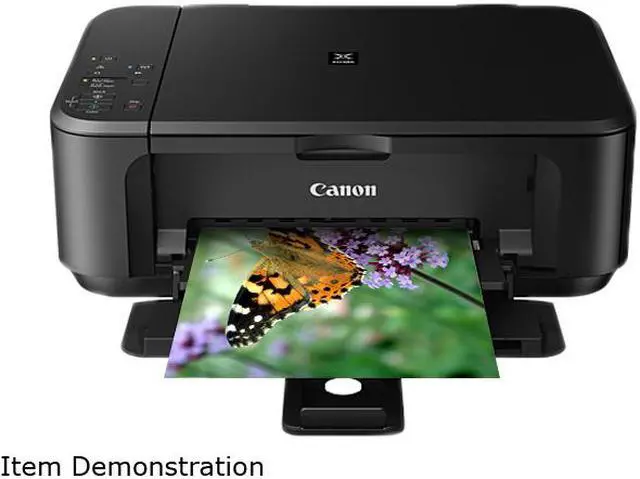 Alt view image 2 of 11 - Canon PIXMA MG3520 Wireless Photo All-in-One Inkjet Printer, Black