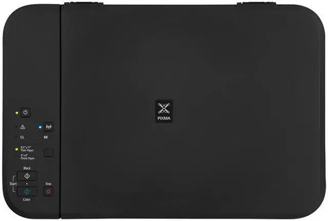 Alt view image 9 of 11 - Canon PIXMA MG3520 Wireless Photo All-in-One Inkjet Printer, Black