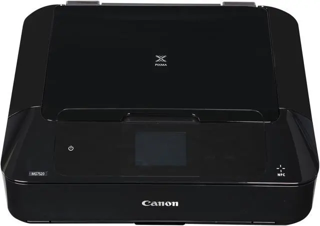 Alt view image 4 of 12 - Canon PIXMA MG7520 Black (9489B002) 9600 dpi x 2400 dpi wireless/USB color Inkjet Photo Printer