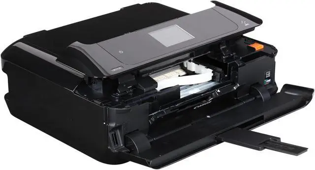 Alt view image 9 of 12 - Canon PIXMA MG7520 Black (9489B002) 9600 dpi x 2400 dpi wireless/USB color Inkjet Photo Printer