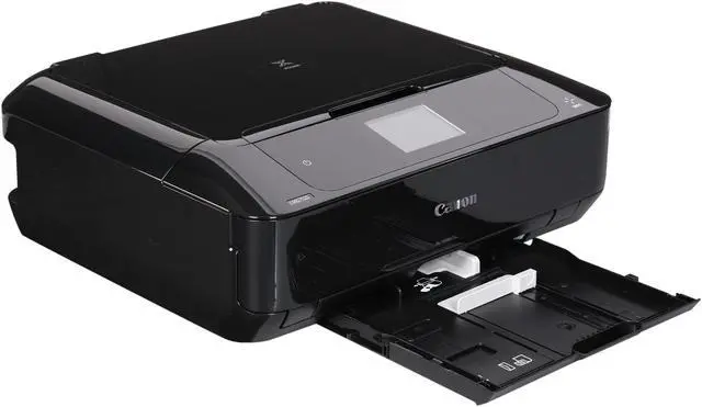 Alt view image 3 of 12 - Canon PIXMA MG7520 Black (9489B002) 9600 dpi x 2400 dpi wireless/USB color Inkjet Photo Printer