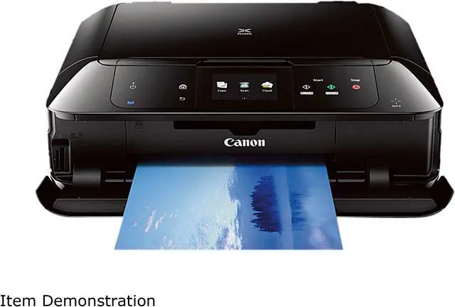 Alt view image 10 of 12 - Canon PIXMA MG7520 Black (9489B002) 9600 dpi x 2400 dpi wireless/USB color Inkjet Photo Printer
