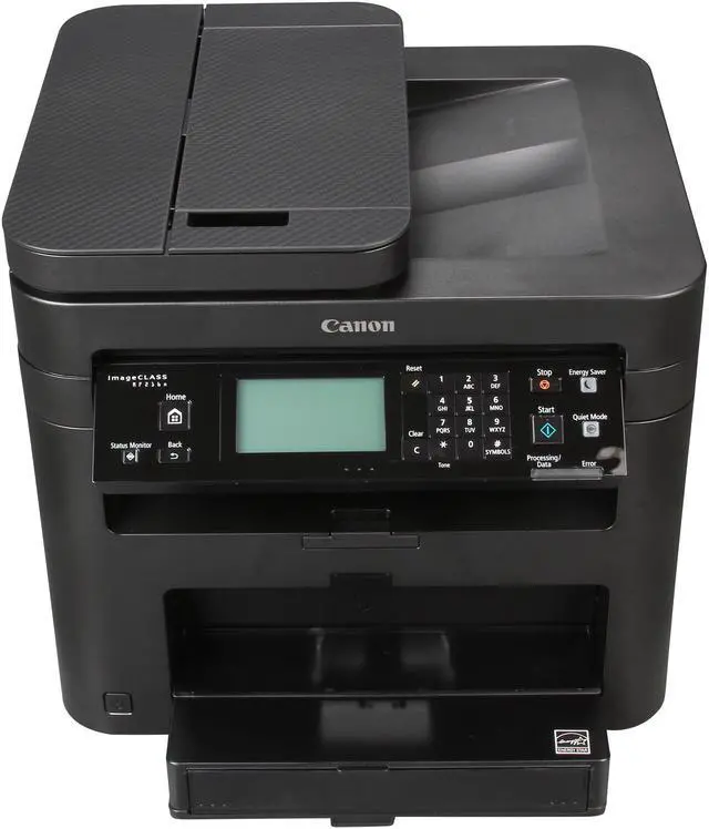 Alt view image 5 of 9 - Canon imageCLASS MF216N Monochrome Multifunction laser printer, 24 ppm