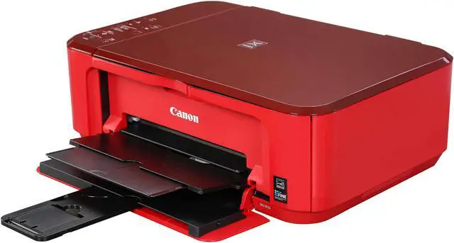 Alt view image 2 of 10 - Canon PIXMA MG3620 Wireless Inkjet All-In-One Printer, Red