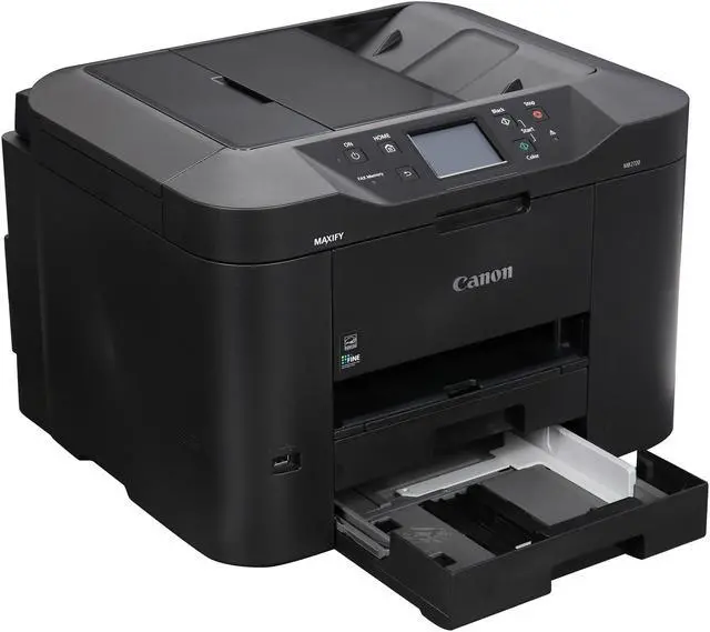 Alt view image 8 of 9 - Canon MAXIFY MB2720 ESAT: 24.0 ipm Black Print Speed 600 x 1200 dpi Color Print Quality Ethernet (RJ-45) / USB / Wi-Fi InkJet MFC / All-In-One Color Printer - Inkjet Printers