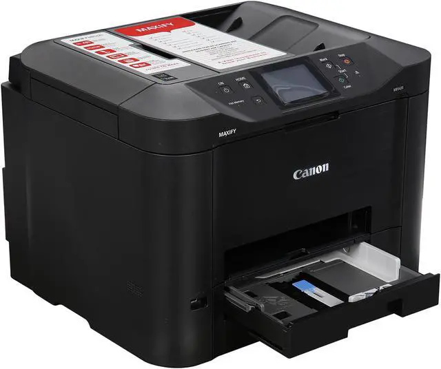 Alt view image 10 of 11 - Canon MAXIFY MB5420 ESAT: 24.0 ipm Black Print Speed 600 x 1200 dpi Color Print Quality Ethernet (RJ-45) / USB / Wi-Fi InkJet MFC / All-In-One Color Printer - Inkjet Printers