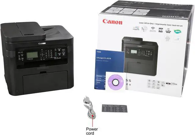 Alt view image 10 of 10 - Canon imageCLASS MF244dw (1418C021) Duplex Up to 600 x 600 DPI Wireless/USB Monochrome Laser MFP Printer