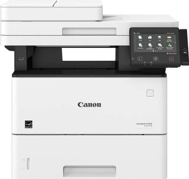 Alt view image 2 of 2 - Canon imageCLASS D1650 Up to 45 ppm Monochrome Ethernet (RJ-45) / USB / Wi-Fi Laser Multifunction Printer - Monochrome