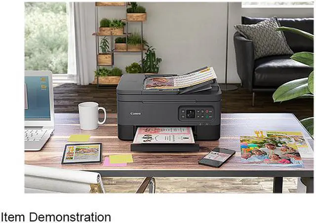 Alt view image 9 of 9 - Canon PIXMA TR7020 Wireless All-In-One Inkjet Printer - Black (4460C003)