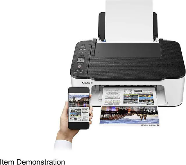 Alt view image 10 of 10 - Canon PIXMA TS3420 Wireless All-In-One Inkjet Printer (4463C043)
