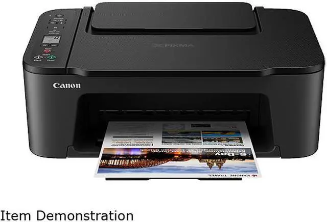 Canon Pixma Ts3420 Wireless Inkjet All In One Printer Black Newegg Com