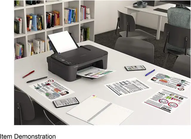 Alt view image 10 of 11 - Canon PIXMA TS3420 Wireless All-In-One Inkjet Printer - Black (4463C003)