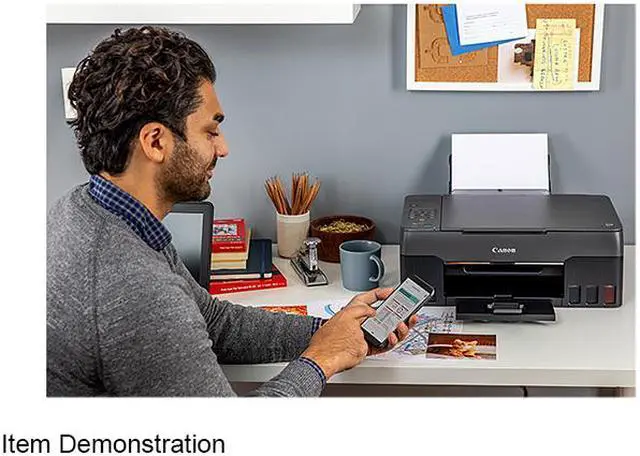 Alt view image 6 of 8 - Canon PIXMA G3260 Wireless MegaTank All-In-One Printer (4468C003)