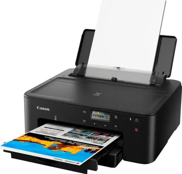 Alt view image 2 of 3 - Canon PIXMA TS702A Inkjet Printer - Black 3109C023